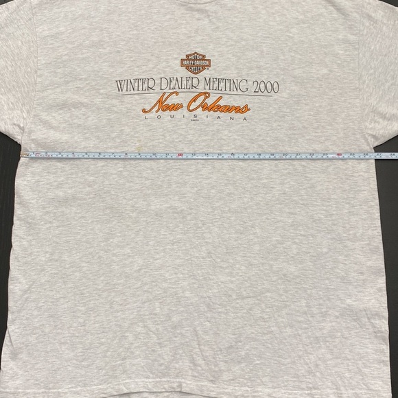 Harley-Davidson Vintage Dealer Show Jazz T-Shirt from New Orleans - 3XL - Picture 8 of 11